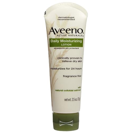 Aveeno Active Naturals Daily Moisturizing Lotion 2.50 oz (Pack of 4)
