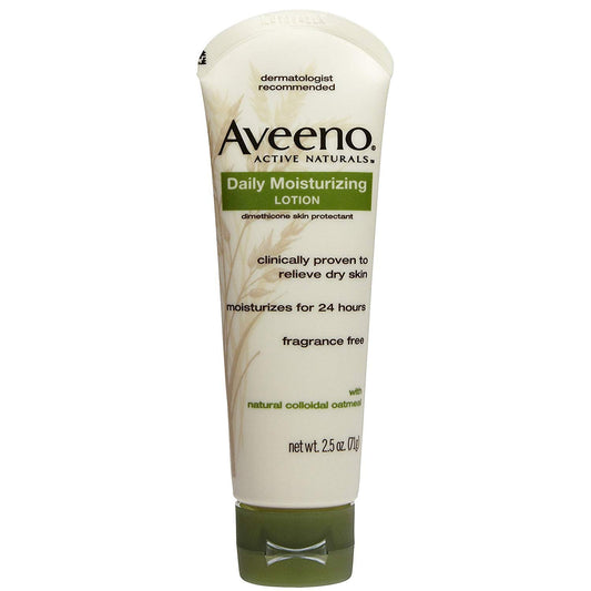Aveeno Active Naturals Daily Moisturizing Lotion 2.50 oz (Pack of 4)