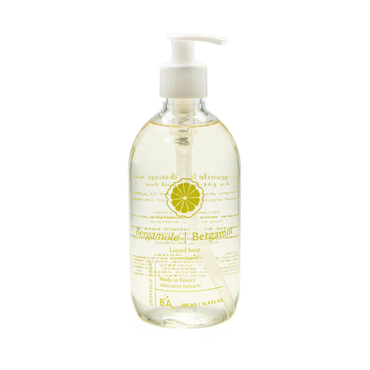 Provence Sante Natural Liquid Soap - Moisturizing Almond Oil Hand Soap with Light Citrus Bergamot Scent - Elegant Pump Dispenser for Kitchen & Bath Beauty & Personal Care Provence Sante