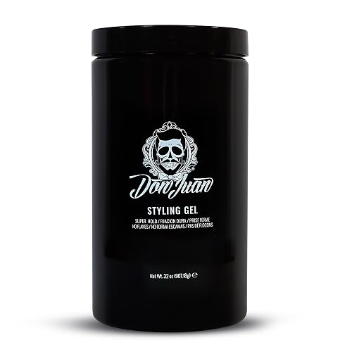 Don Juan Hair Styling Gel | Strong Hold | Non-flaking Formula | Summer Sea Breeze Scent, 32oz