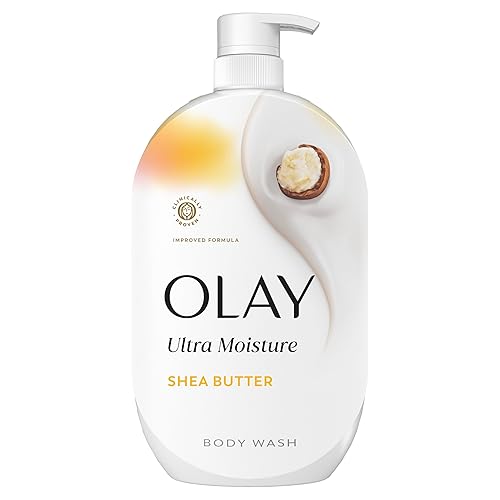 Olay Body Wash for Women, Ultra Moisture, 24/7 Moisture Barrier Repair, Hydrating Formula for Visibly Healthy Soft Skin, Vitamin B3 & Hyaluronic