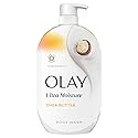 Olay Body Wash for Women, Ultra Moisture, 24/7 Moisture Barrier Repair, Hydrating Formula for Visibly Healthy Soft Skin, Vitamin B3 & Hyaluronic