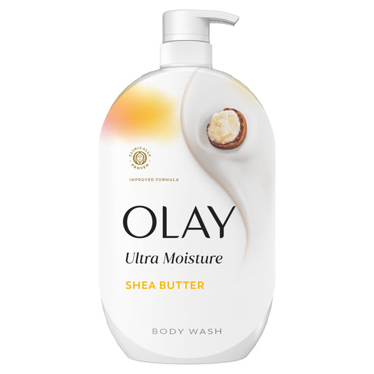 Olay Body Wash for Women, Ultra Moisture, 24/7 Moisture Barrier Repair, Hydrating Formula for Visibly Healthy Soft Skin, Vitamin B3 & Hyaluronic