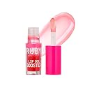 Ruby Kisses Lip Oil Booster, Hydrating Lip Gloss with Nourishing Natural Oil Blend, Jumbo Wand for Easy Application, Non-Sticky Formula