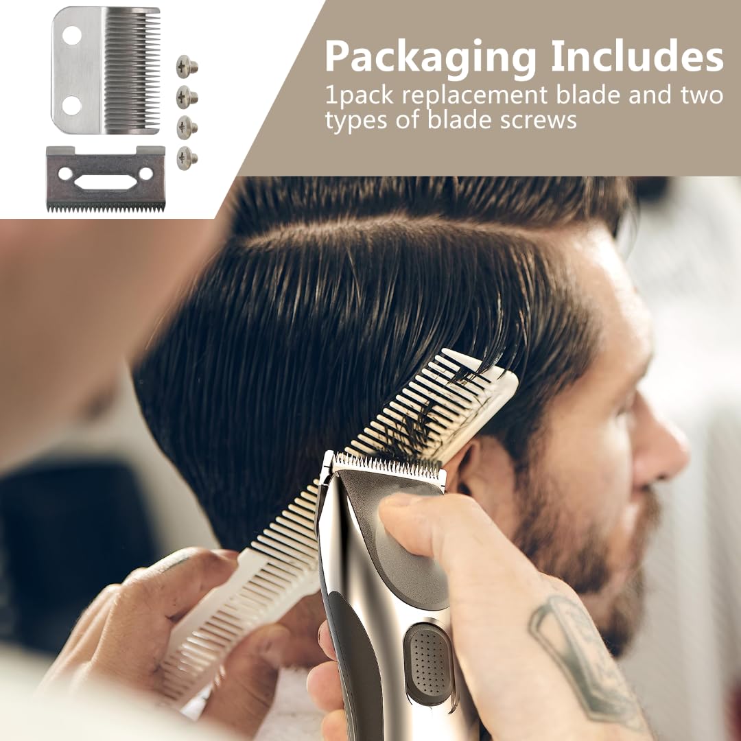 USonline911 Replacement Clipper Blade Fits for Wahl Precision, Precision Premium Smooth Cut, 2-Hole Stagger-Tooth, 2Hole Taper and 2Hole Standard Beauty and Personal Care USonline911