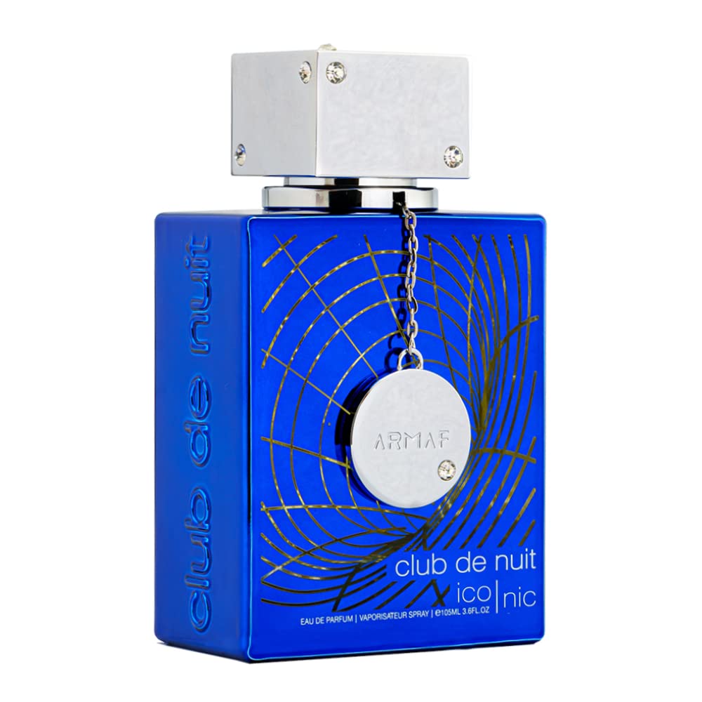 Armaf Club de Nuit Blue Iconic for Men Eau de Parfum Spray, 3.6 Ounce Beauty and Personal Care Armaf