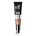 e.l.f. Camo CC Cream, SPF 30 Color-Correcting Medium-To-Full Coverage Face Foundation, Delivers An Airbrushed Finish, Vegan & Cruelty-Free, Tan 415 C