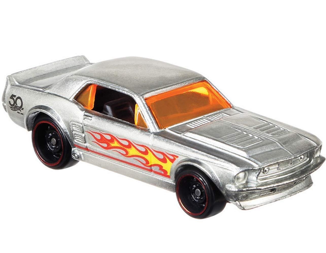 Hot Wheels ZAMAC '67 Ford Mustang Coupe 1/8 50TH Anniversary