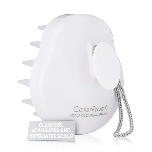 Colorproof Scalp Cleansing Brush for Optimal Hair Health - Scalp Scrubber for Deep Cleansing - Removes Buildup & Impurities, Promotes Shinier