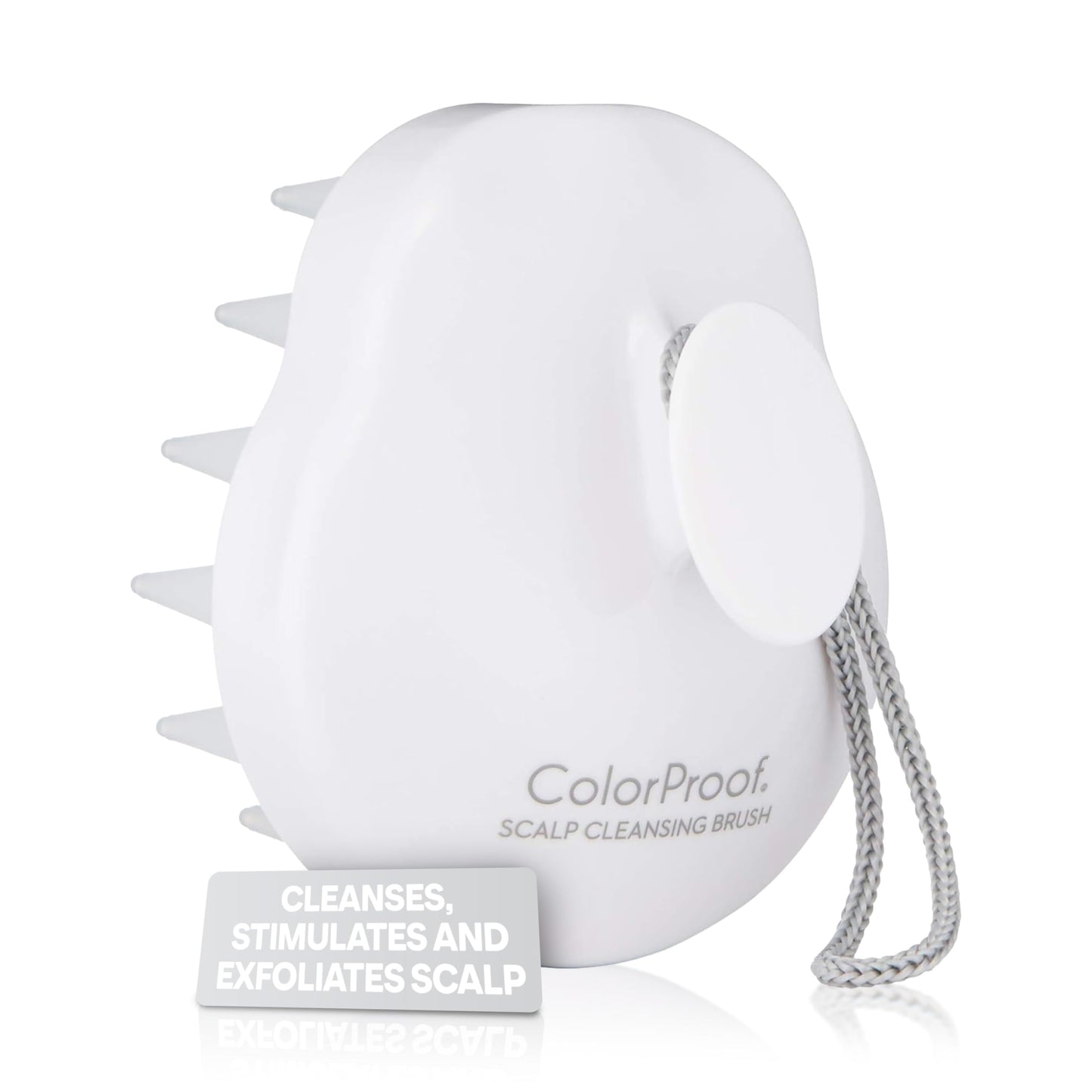 Colorproof Scalp Cleansing Brush for Optimal Hair Health - Scalp Scrubber for Deep Cleansing - Removes Buildup & Impurities, Promotes Shinier