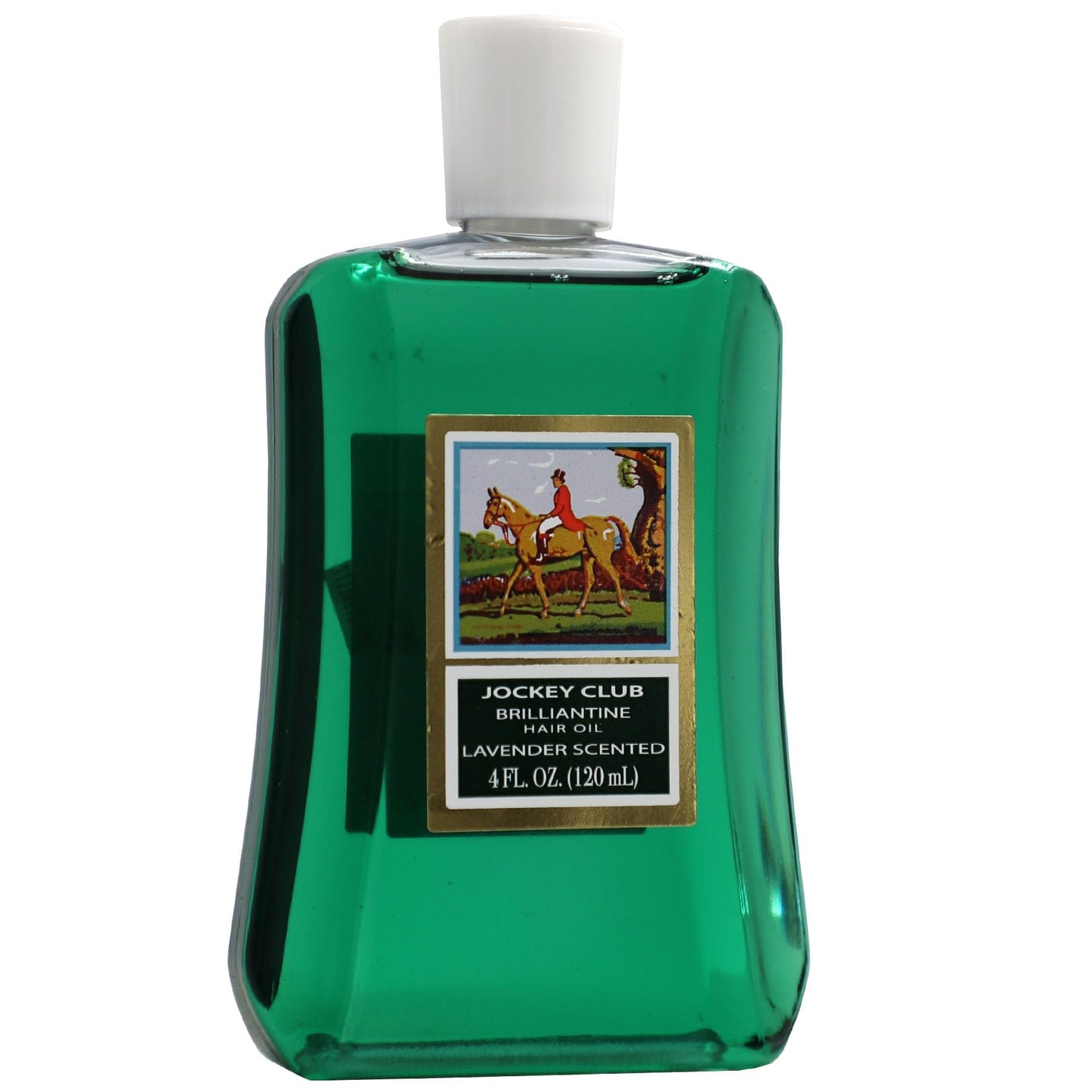 Jockey Club Liquid Brilliantine Hair Styling, Helps Softens All Hair Types, Lavender Scented 4 Fl Oz Plastic Bottle