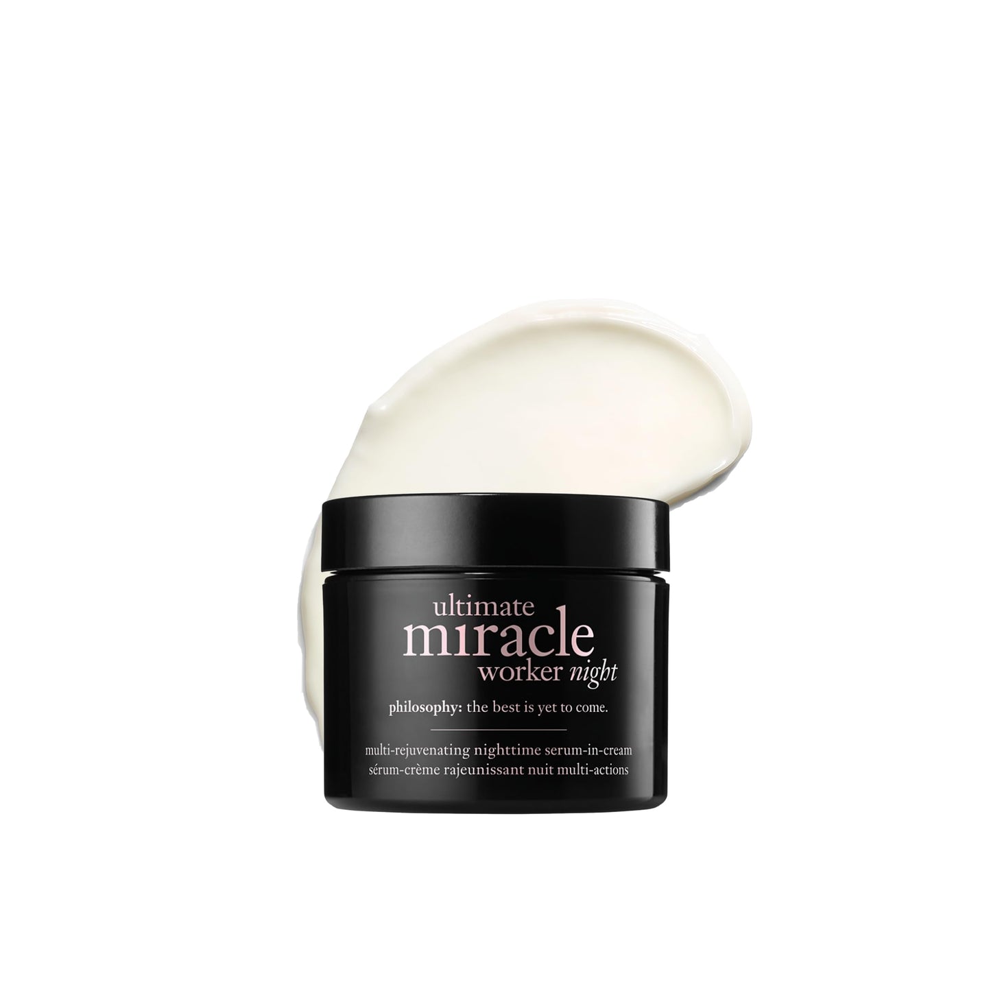 philosophy ultimate miracle worker multi-rejuvenating nighttime serum-in-cream face moisturizer - with retinol - targets all major signs of aging
