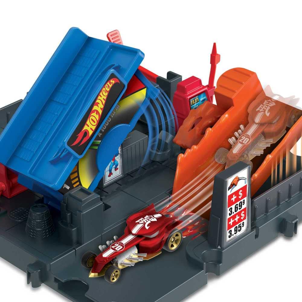 Hot Wheels Fuel Station Shift Station Essence Tankstelle