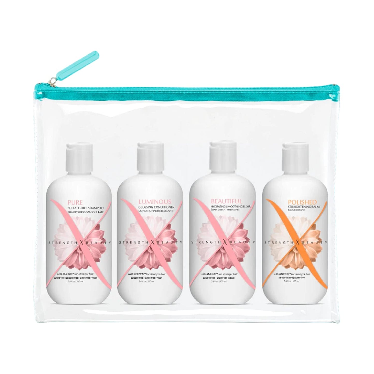 Strength x Beauty 4 pc. Smoothing Kit | Normal to Medium Hair