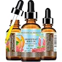 Botanical Beauty GRAPEFRUIT SEED OIL. 100% Pure Natural Undiluted Refined Cold Pressed Carrier Oil (NOT ESSENTIAL OIL) 1 Fl Oz - 30 ml for Face, Skin