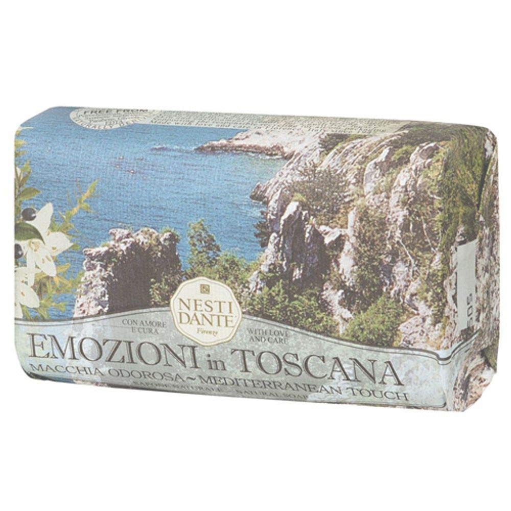 Nesti Dante Emozioni In Toscana Natural Soap, Mediterranean Touch, 8.8 Ounce