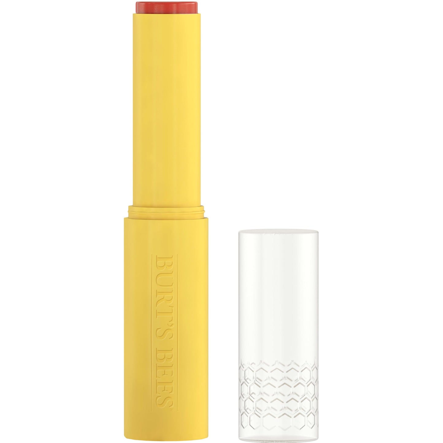 Burt’s Bees Tinted Boosted Balm, Rose Knows, Hydrating Tinted Lip Balm with Vitamin C, E, and F Core, 24 Hour Lip Moisturizer with Responsibly Sourced