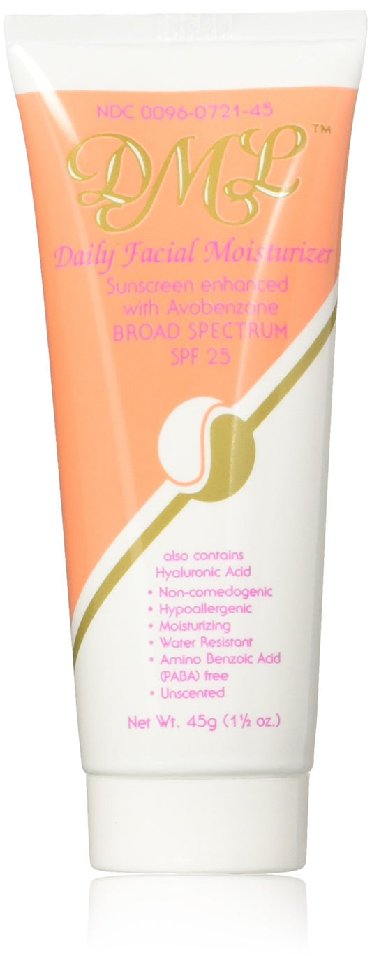 DML Facial Moisturizer SPF 25 1.50 oz (Pack of 3)