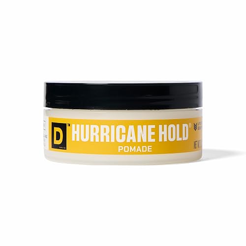 Duke Cannon Supply Co. Hurricane Hold Pomade. Maximum Hold, No Shine, Water-Based for Easy Washout - 2 oz