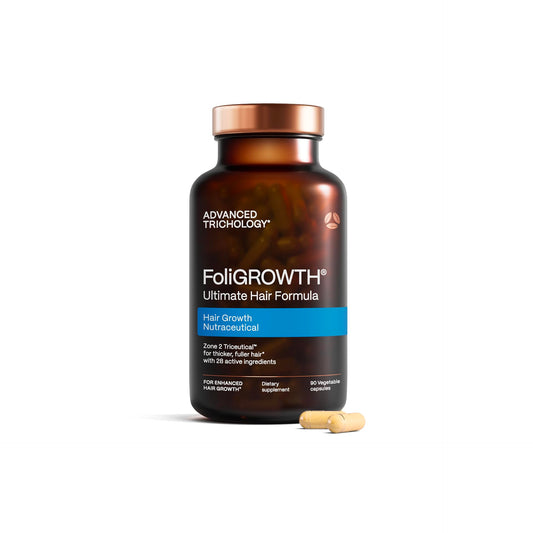 FoliGROWTH® Hair Growth Supplement for Women & Men | for Thicker, Fuller Hair | Supports Thinning Hair, Backed by 20 Years of Experience in Hair Loss Beauty and Personal Care Advanced Trichology Default Title
