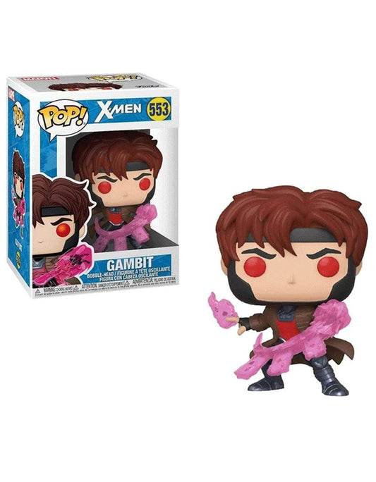 Funko Pop! Marvel: X-Men Classic - Gambit with Cards Vinyl Bobblehead