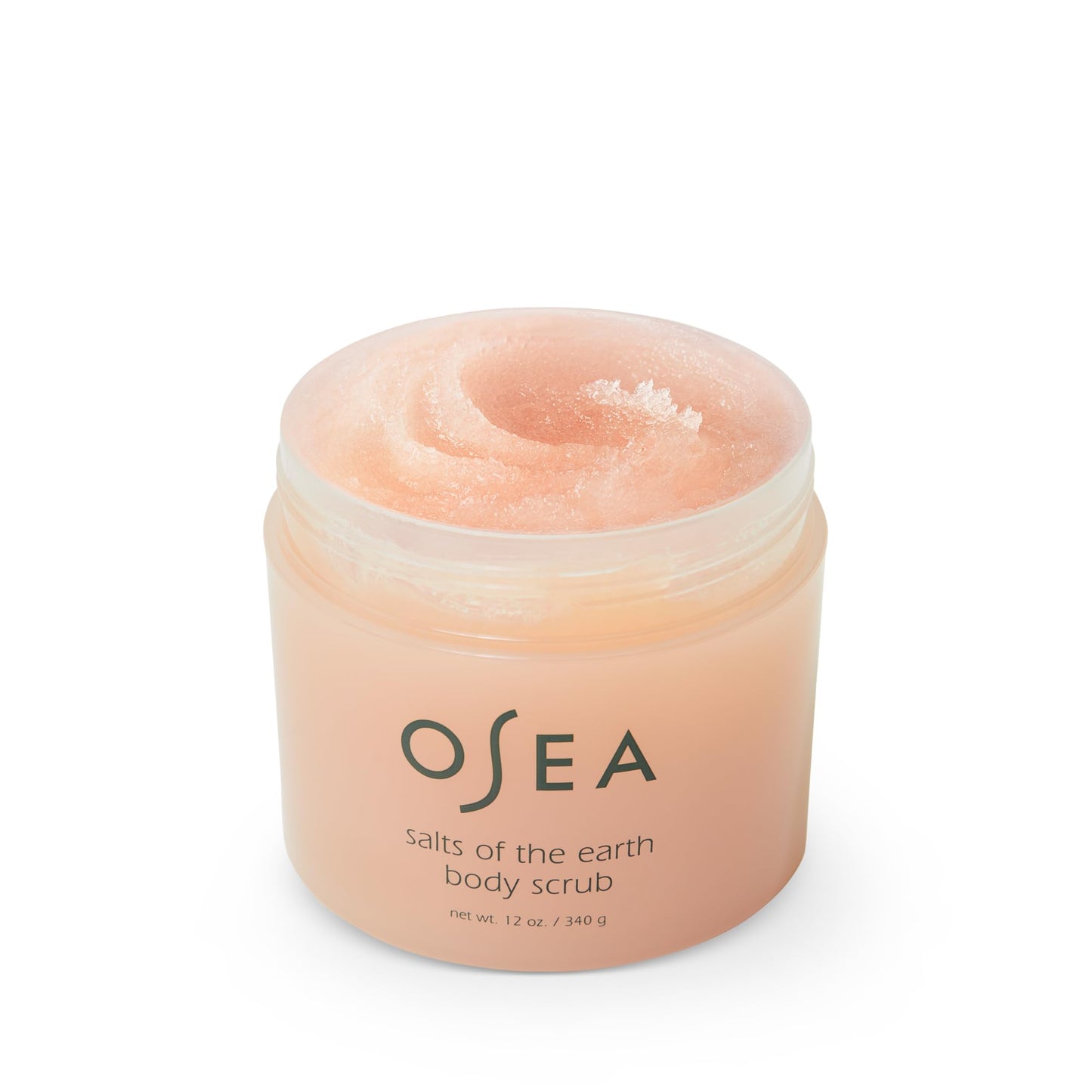 OSEA Salts of the Earth Body Scrub 12 oz - Pink Himalayan Salt Scrub - Gentle Body Exfoliation Skincare - Ideal Spa Gift for Pampering - Clean Beauty Beauty & Personal Care OSEA
