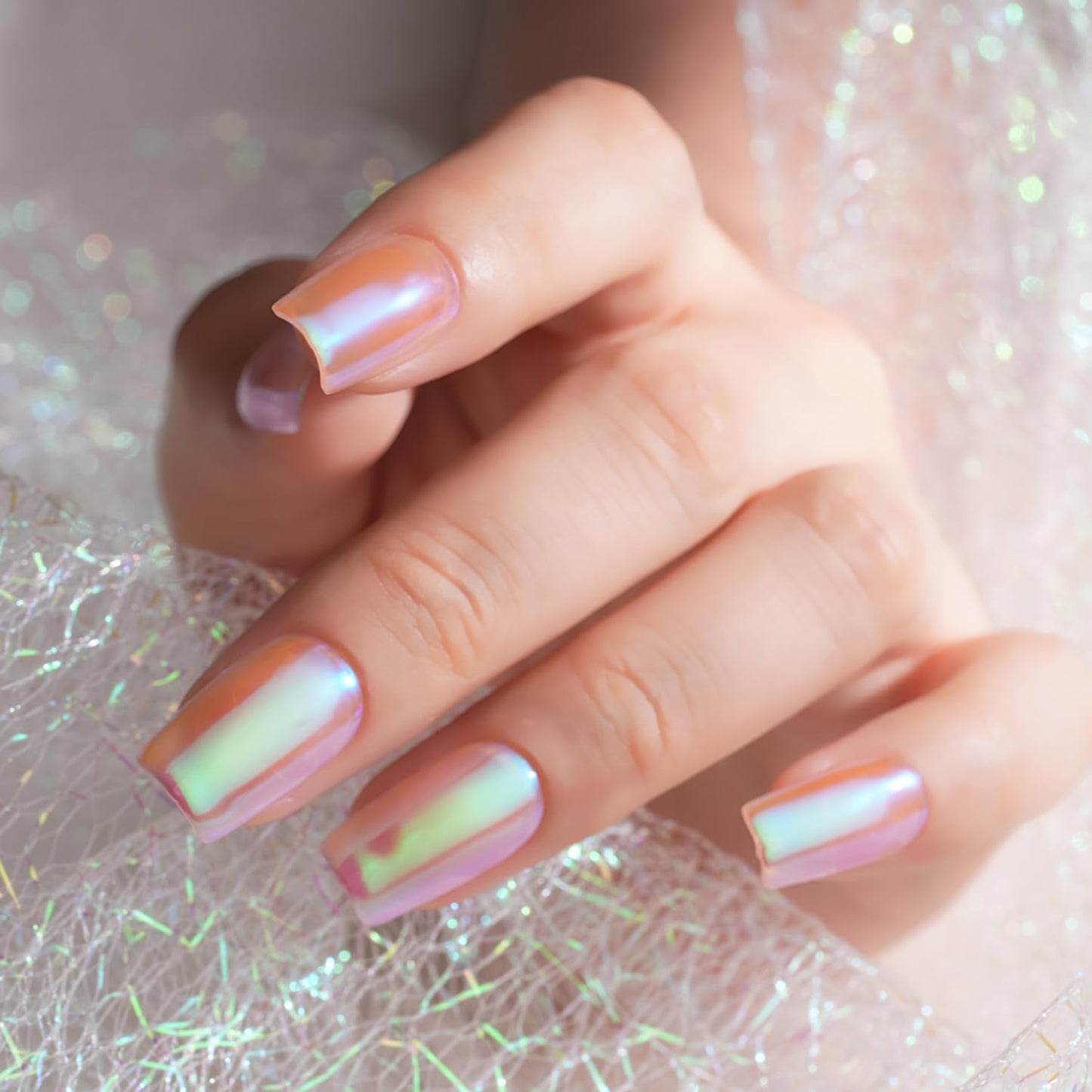 Pretty Diva Mermaid Chrome Nail Powder, Aurora Iridescent Chrome Powders for Nails Unicorn Nail Chrome Mica Powder, Nail Art Glitter Decoration Beauty and Personal Care Pretty Diva