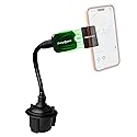 CHARGEWORX Magnetic Cupholder Phone Mount - Universal Car Cell Phone Holder with 360° Adjustable Gooseneck & Twist-Lock Base, Hands-Free Magnetic…