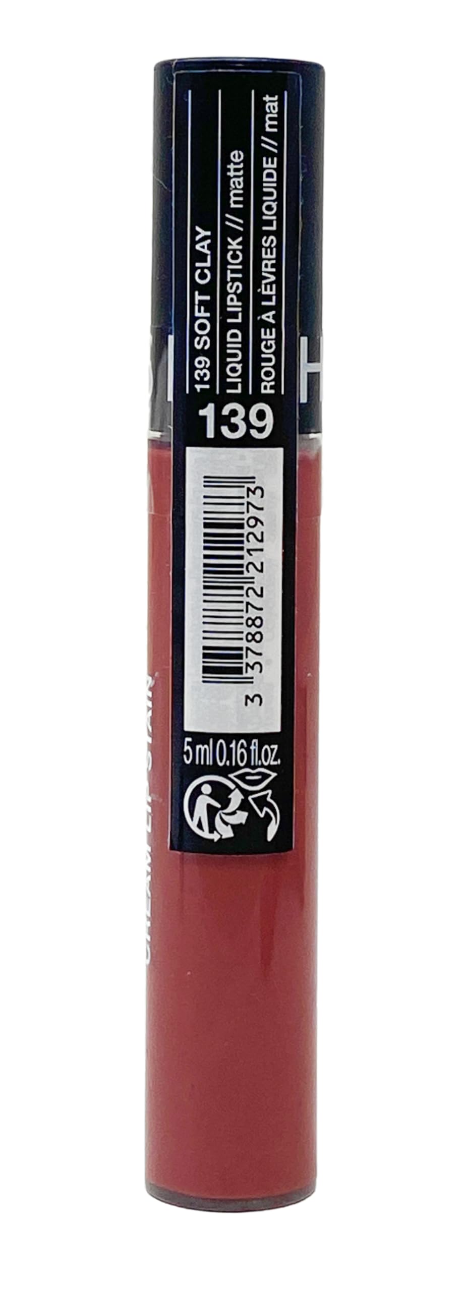 SEPHORA Collection Cream Lip Stain - 139 Soft Clay (matte brick berry red) 0.16 oz. / 5 mL