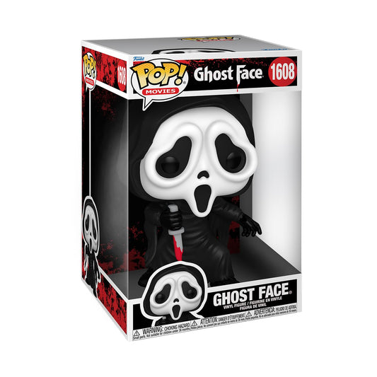 Funko POP! Jumbo: Ghostface - Ghostface - Collectable Vinyl Figure - Gift Idea - Official Merchandise - for Kids & Adults - Horror Fans - Model…