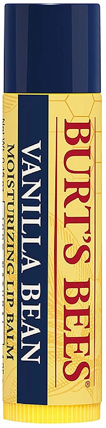 Burts Lip Balm Vanilla Be Size .15z Burts Lip Balm Vanilla Bean .15z