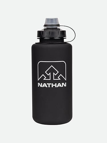 BigShot 1 Liter Hydration Bottle Black/Silver