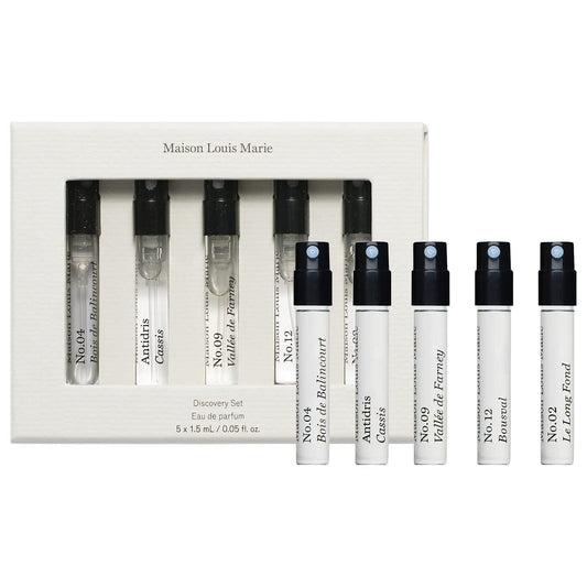 Maison Louis Marie - Natural Eau de Parfum Spray 5-Piece Discovery Set | Luxury Clean Beauty + Non-Toxic Fragrance Beauty & Personal Care Maison Louis Marie
