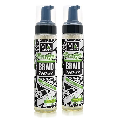 VIA Freestyle Braid Foamer - pack of 2