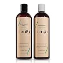 Damila Salt & Sulfate Free Shampoo & Conditioner for Keratin and Color Treated Hair - Professional Keratin Value Pack for Damaged, Frizzy, Curly, Dry