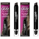 Everpro Gray Away Root Touchup Quick Stick Black/Dark Brown 0.10 Ounce (3ml) (2 Pack)