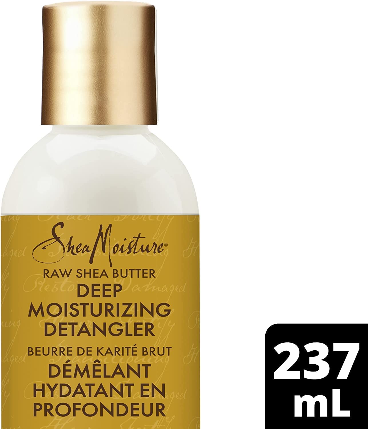 SheaMoisture Detangler with Raw Shea Butter, Deep Moisturizing Curly Hair Detangler with Sea Kelp & Argan Oil, Hair Care for Knots, 8 Fl Oz Ea (Pack