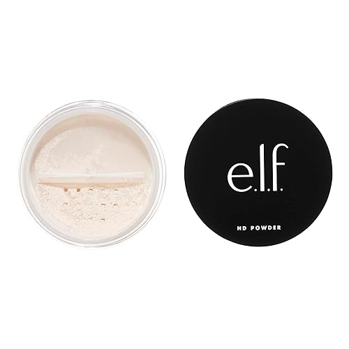 e.l.f. High Definition Powder, Loose Powder, Lightweight, Long-Lasting, Creates Soft Focus Effect, Masks Fine Lines & Imperfections, 0.28 Oz, Soft