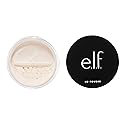 e.l.f. High Definition Powder, Loose Powder, Lightweight, Long-Lasting, Creates Soft Focus Effect, Masks Fine Lines & Imperfections, 0.28 Oz, Soft