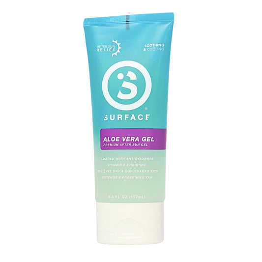 Surface Aloe Vera Gel, Sunburn Relief and After Sun Care, Cooling Hydrating Gel for Face and Body, Non-Greasy Fast-Absorbing Moisturizer for Post Sun Beauty & Personal Care Surface Sun Systems