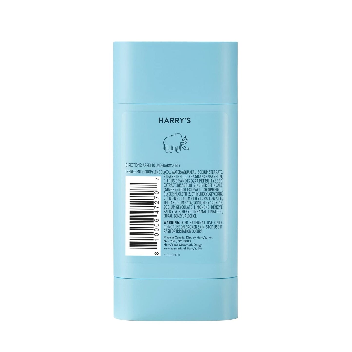 Harry's Deodorant Stone - 2.5oz Beauty and Personal Care Harry's