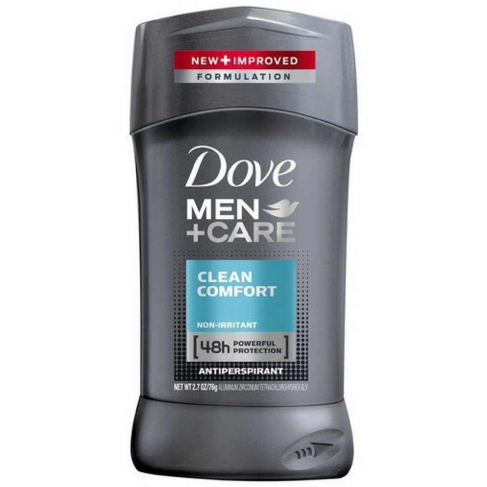 Dove Men+Care Antiperspirant Deodorant Stick Clean Comfort 2.7 oz (Pack of 5) Beauty and Personal Care Dove