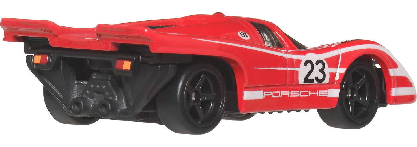 Hot Wheels Premium Car Culture Collectible Toy Car, 1:64 Scale Die-Cast Porsche 917K, Circuit Legends Vehicle with Real Riders Tires