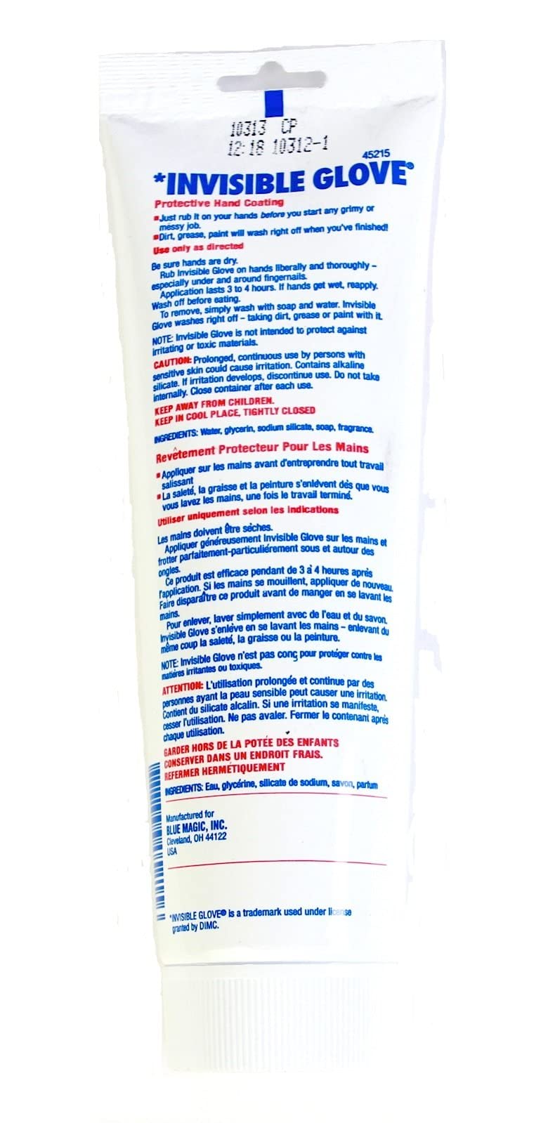Protective Hand Coating Cream, 5 oz.