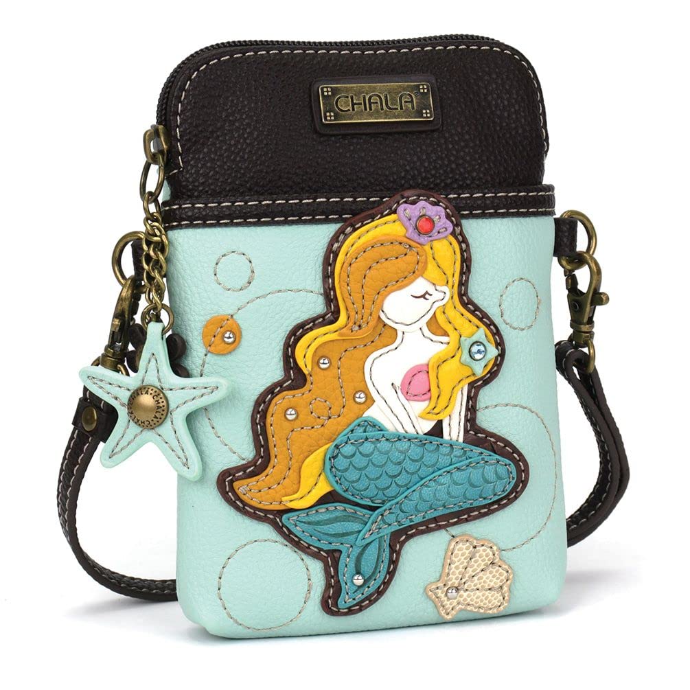 Chala Handbags Mermaid A Cellphone Crossbody Handbag
