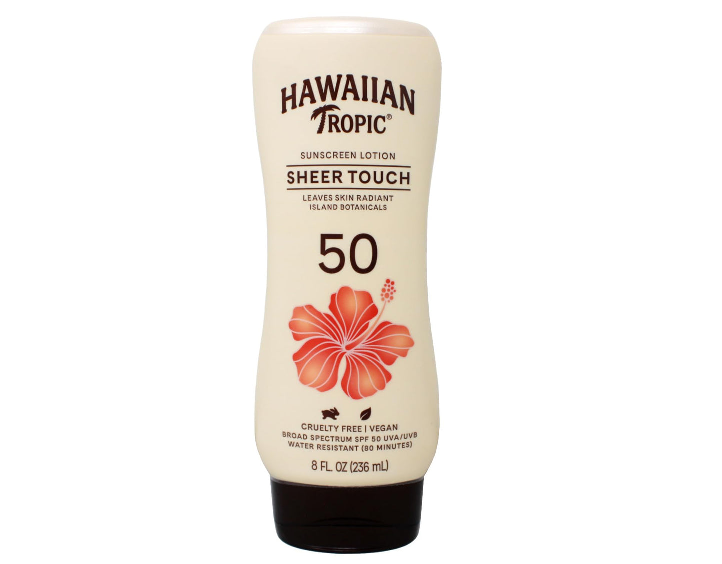 Hawaiian Tropic Sheer Touch Sunscreen SPF 50 Plus 8 oz (Pack of 3)