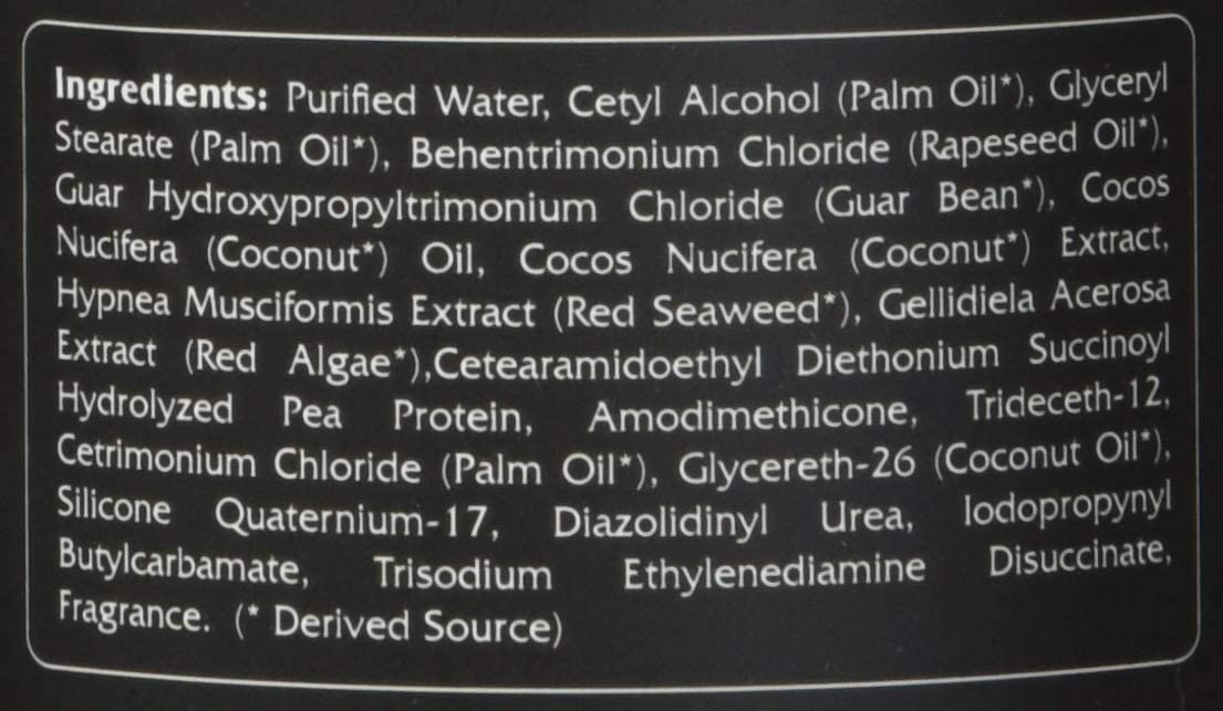 RENPURE Coconut Whipped Creme Leave-In Conditioner, Basic, Fragrance, 16 Fl Oz