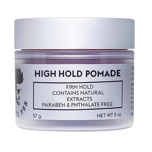 Avenue Man Clay Pomade for Men - Barber Grade Men's Hair Product - High-Hold Hair Paste with Herbal Extracts - High Shine Hair Gel for Man - Water