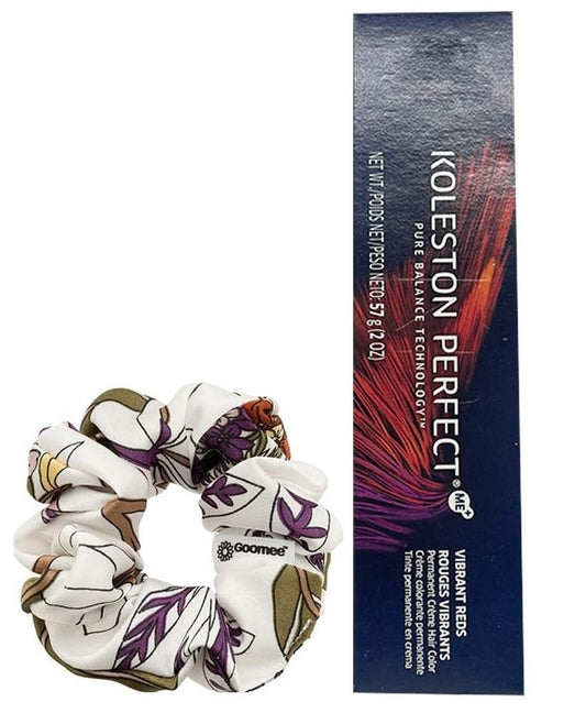 Koleston Perfect 77/43 Intense Medium Blonde/Red Gold Permanent Hair Color | Koleston Perfect ME+ Hair Dye 2 Ounce and Goomee Scrunchie (Bundle) Beauty & Personal Care Goomee