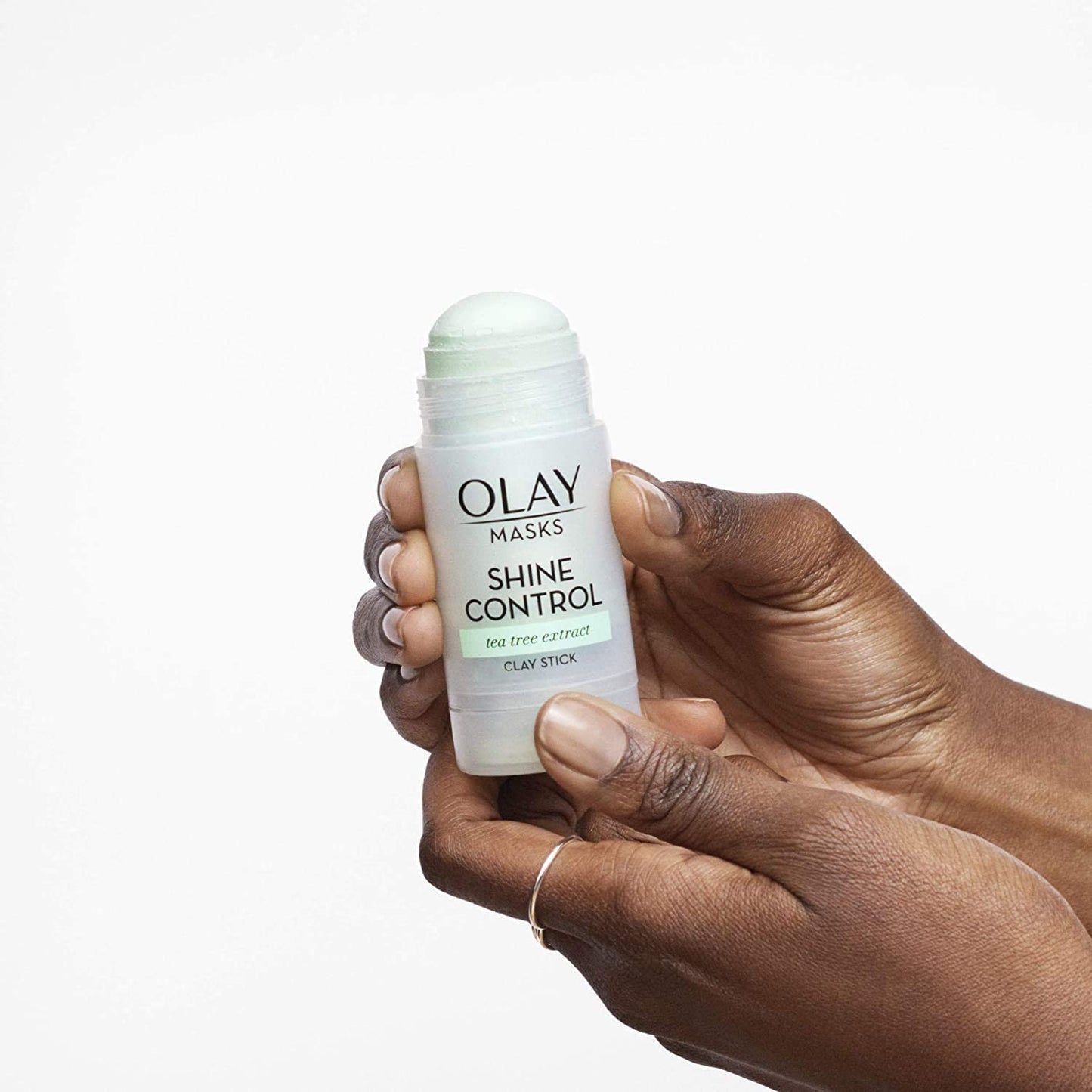 Olay Shine Control with Tea Tree Extract Facial Mask Stick, Tea Tree Extract Mask Stick, 1 Count